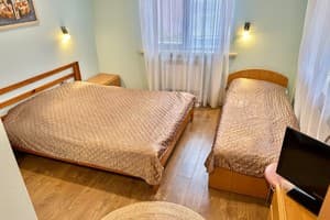 Мини-отель Ажио. Полулюкс трехместный с двуспальной кроватью 3