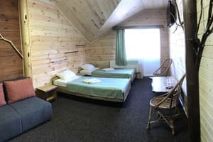 Отель Alpine Eco Chalet & Wellness. Улучшенный 4-местный  8