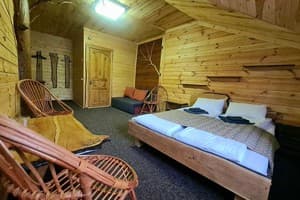 Отель Alpine Eco Chalet & Wellness. Улучшенный 4-местный  1