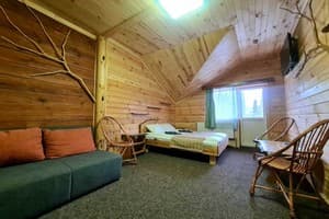 Отель Alpine Eco Chalet & Wellness. Улучшенный 4-местный  2