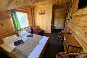 Отель Alpine Eco Chalet & Wellness. Улучшенный трехместный  3