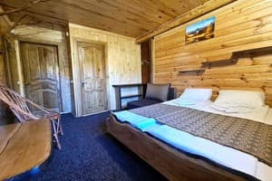 Отель Alpine Eco Chalet & Wellness. Улучшенный трехместный  4