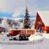Частная усадьба Домик в горах. Коттедж 8-местный  1