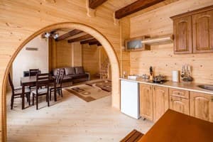 Отель Family Hotel Kaskad. Коттедж 7-местный с 2 спальнями 7