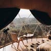 Отель Glamping Mandra Hills. Купол двухместный Everest (2+2) 2