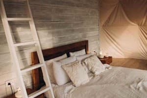 Отель Glamping Mandra Hills. Купол двухместный Mont Blanc (2+2) 1