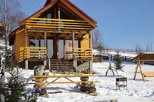 Частная усадьба Карпатская Вышиванка. Коттедж 10-местный  11