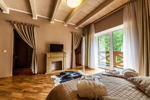 Туристический комплекс Ольга корпус DeLuxe. Апартаменты 4-местный Двухуровневые  22