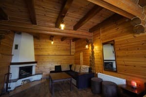 Отель Озеро Vita. Полулюкс двухместный однокомнатный с камином (1-й этаж) 1