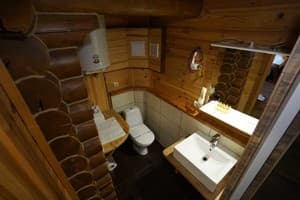 Отель Озеро Vita. Полулюкс двухместный однокомнатный с камином (1-й этаж) 4