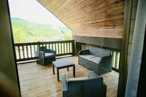 Мини-отель Saliuk Lodge. Люкс трехместный Terrace 1