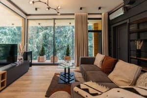 Гостинично-ресторанный комплекс Skogur Home & Resort. Коттедж 4-местный (4+2) № 22;27 две спальни 1