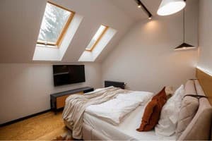 Гостинично-ресторанный комплекс Skogur Home & Resort. Коттедж 4-местный (4+2) Твин-хаус,№ 01А, 01Б, 02АБ, 17А. 2