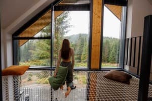 Гостинично-ресторанный комплекс Skogur Home & Resort. Коттедж 4-местный (4+2) Твин-хаус,№ 01А, 01Б, 02АБ, 17А. 8