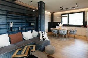 Гостинично-ресторанный комплекс Skogur Home & Resort. Коттедж 6-местный (6+2) три спальни № 7, 10, 12, сруб№23 10