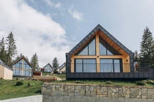 Гостинично-ресторанный комплекс Skogur Home & Resort. Коттедж двухместный (2+2). № 2;3;6; одна спальня 4