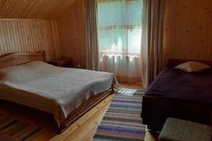 Частная усадьба WoodDream. Эконом трехместный с видом на горы 1