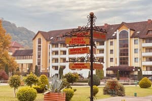 на території санаторію Квітка Полонини 17